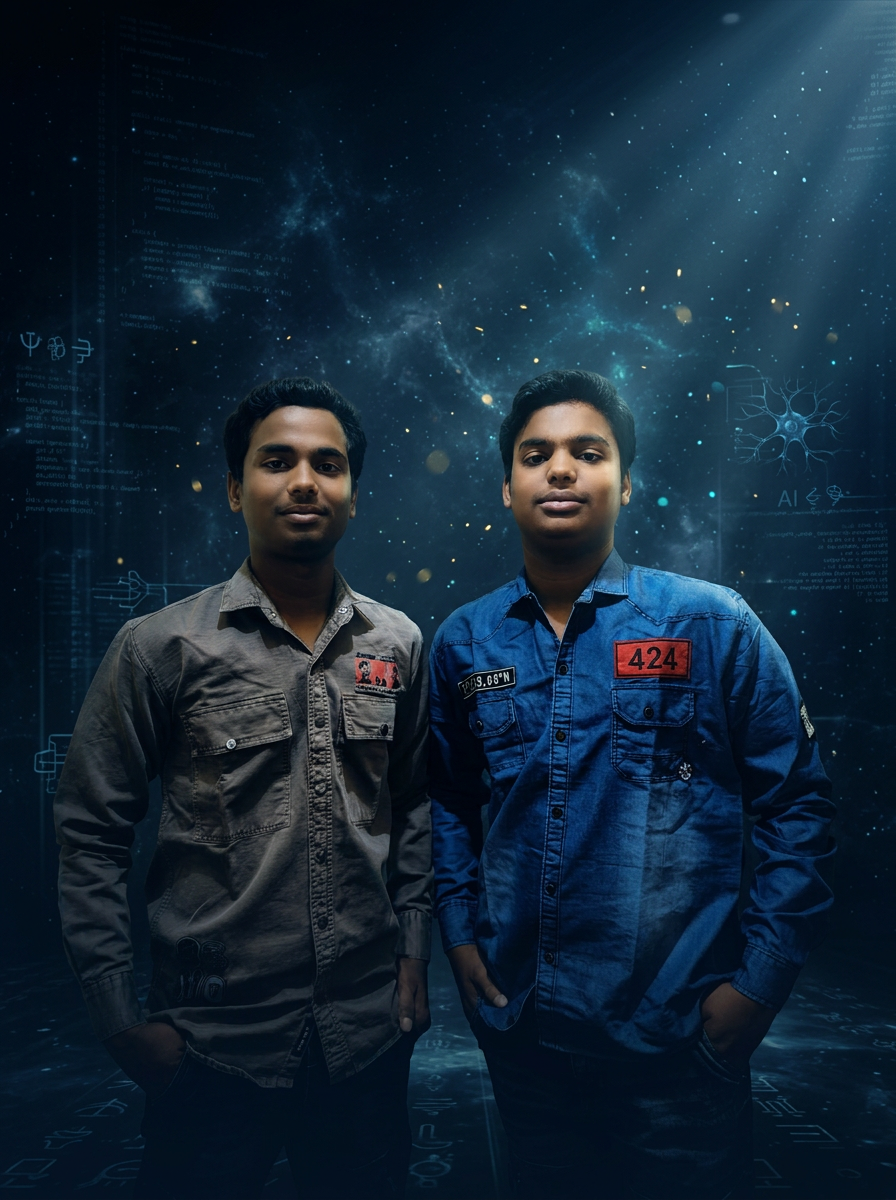 Chandan Gupta Ji and Kundan Gupta Ji — Co-Founders of StoryMan3x